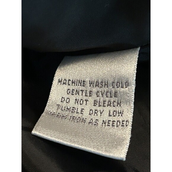 Worthington Women's Notch Lapel Blazer  Jacket Black Size 14 NWT White Stitching - Picture 10 of 16